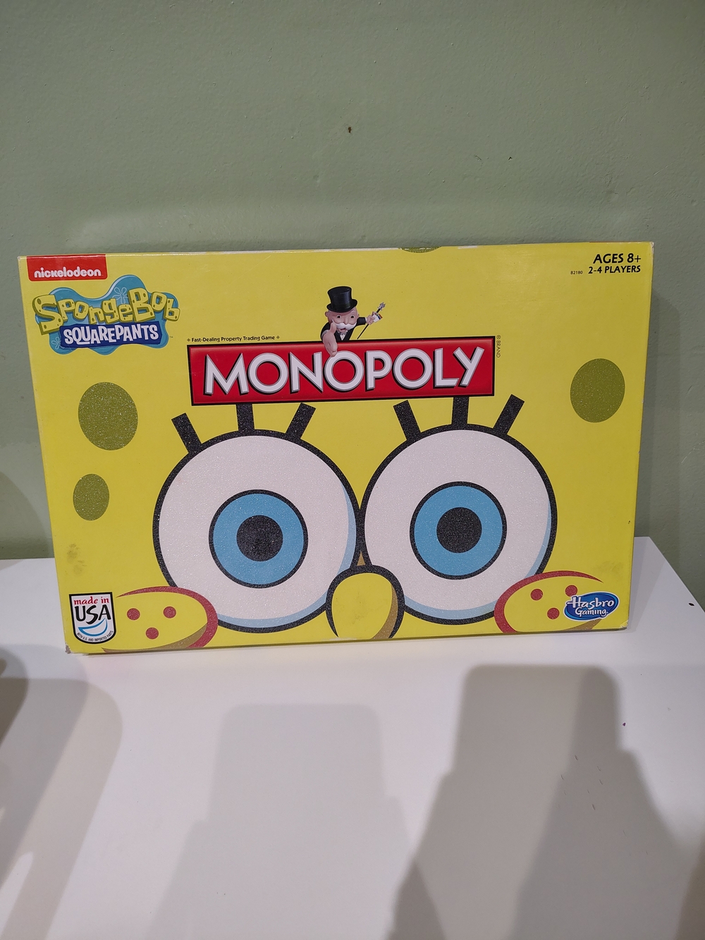 Hasbro Monopoly SpongeBob SquarePants Themed 98% Complete Board Game Nickelodeon
